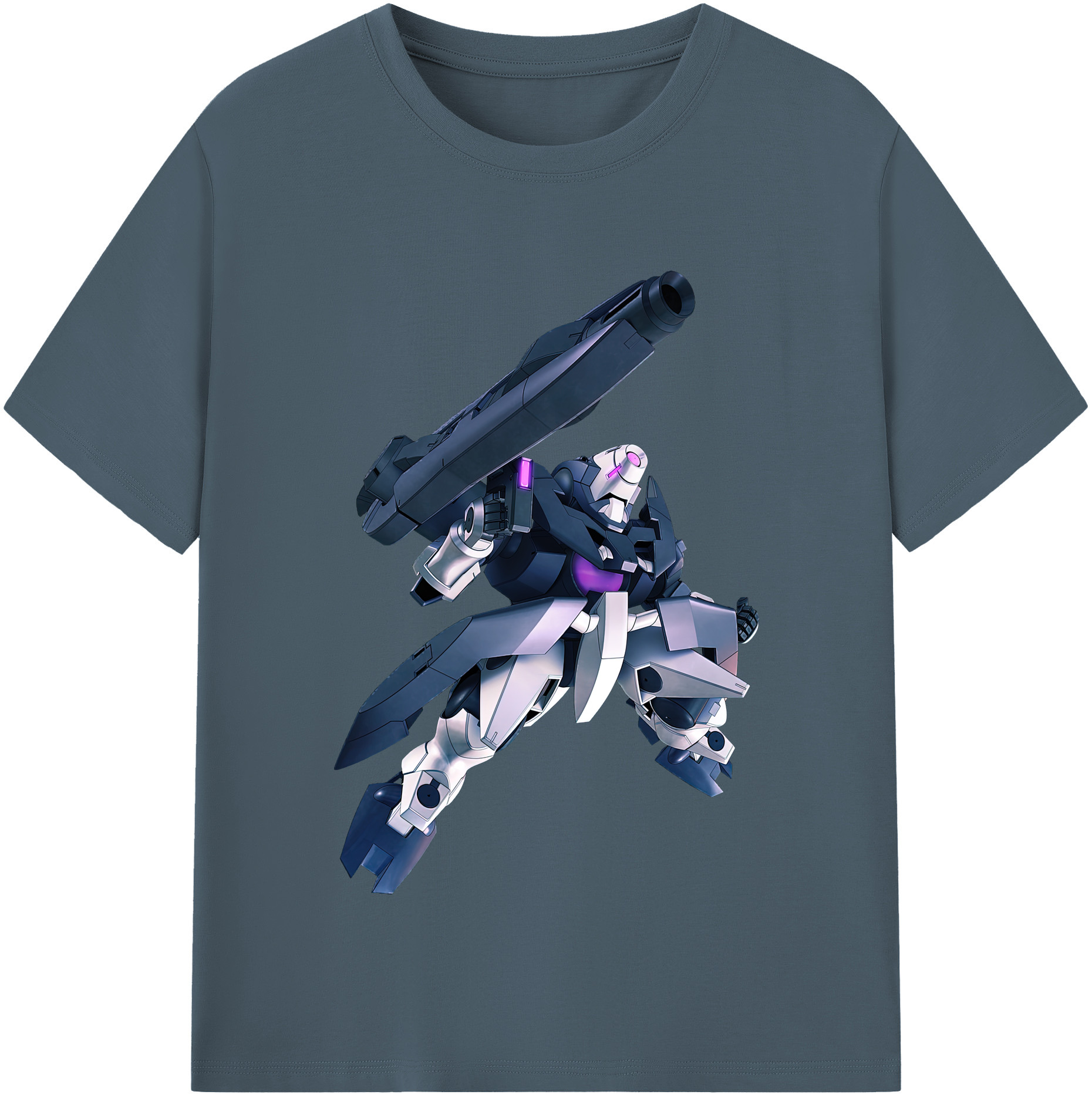 （画像用） 機動戦士ガンダム Mobile Suit Gundam 綿100％半袖Tシャツ（フロントプリント）